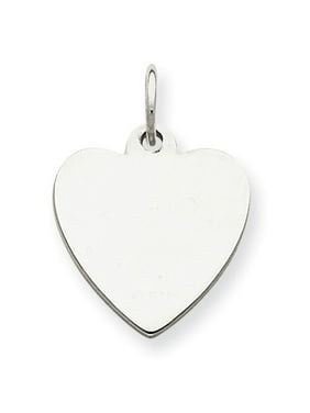 Bonyak Jewelry Sterling Silver Rhodium-Plated Wedding Bells Disc Charm Bonyak Jewelry Sterling Silver Rhodium-Plated Wedding Bells Disc Charm